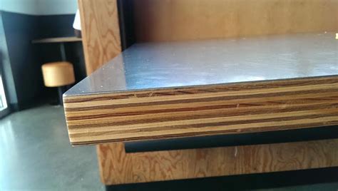 how to attach sheet metal to plywood|adhesive for metal to plywood.